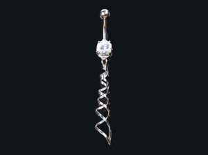 12837 Navelsmycken navelpiercing
